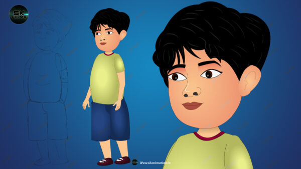 Little Boy Professional Character
