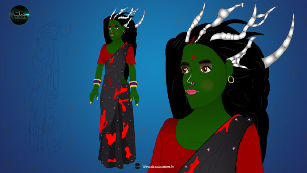 Horror Female Professional Character