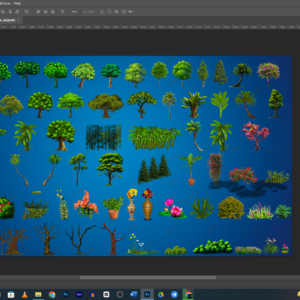 70 PSD Tree Set – PSD Files